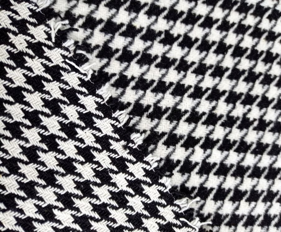 Ткани с узором «гусиная лапка» - особенности и применение